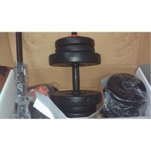 Гантели (2 шт) 10 кг в оболочке сборные Lite Weights 2327LW