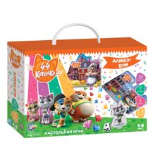 Настольная игра VLADI TOYS 44 Котенка Алмаз-Бум