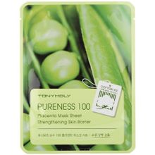 Тканевая маска Tony Moly с экстрактом растительной плаценты Pureness 100 Placenta Mask Sheet, 21 мл