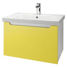 Dreja Мебель для ванной Color 60 желтый глянец