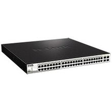 Коммутатор D-Link    DGS-1210-52MPP   E1A    Управляемый коммутатор (48UTP 1000Mbps PoE +4 SFP)