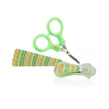 Nuby Green пилочка, ножнички, щипчики