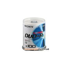 Диски DVD+R 4.7Gb Sony 16x  100шт  Cake Box