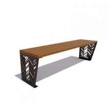 Банкетка садовая «ГАРНИЗОН» (1,2м)