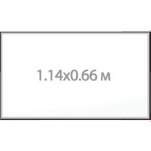 Магнитная доска 1.14х0.66 м., |Стандарт|