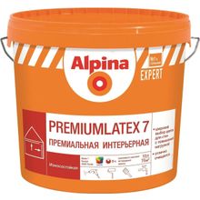 Alpina Expert Premiumlatex 7 10 л белая