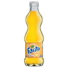Безалкогольный напиток Фанта апельсин, 0.200 л., стеклянная бутылка, 24