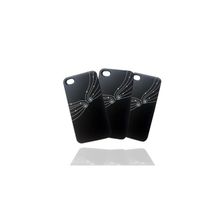 Чехол на заднюю крышку для iPhone 4 и 4S iCover i4 Swarovski New Design, цвет Black (IP4-SW11-BK)