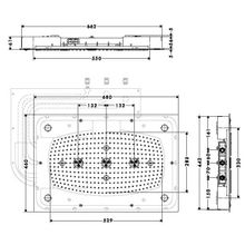 Верхний душ Hansgrohe Raindance Rainmaker (28418000) с подсветкой