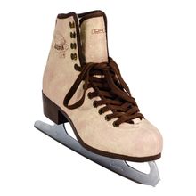 Бренд не указан Коньки фигурные Iguana Beige синт.кожа с мехом