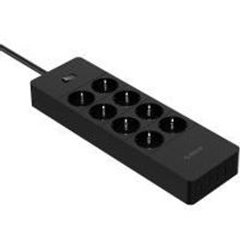 ORICO HPC-8A5U-BK Сетевой фильтр + USB зарядное устройство