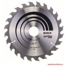 Bosch Пильный диск KSB 184х30 мм 24WZ Optiline Wood (2608640610 , 2.608.640.610)
