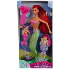 Штеффи Штеффи-русалка с малышами