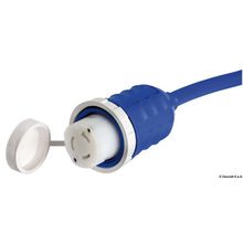 Osculati Pre-mounted cap + cable blue 15 m 50 A, 14.334.25