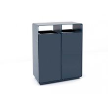 Урна «ГОРОД» двухсекционная