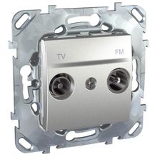 Schneider Electric Розетка TV FM Schneider Electric Unica MGU5.451.30ZD ID - 227444