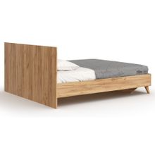 Алмаз. Любимый дом Марта-2 Кровать двуспальная 1600 с кроватным основанием (Дуб золотой)