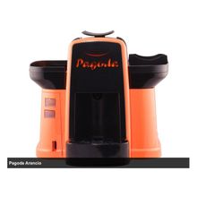 Капсульная кофемашина Pagoda стандарт LEP, цвет оранж