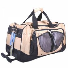 Сумка на колесах 60068 бежевая