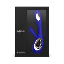 Lelo Синий вибратор-кролик Lelo Soraya Wave - 21,8 см. (синий)