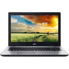 Ноутбук Acer Aspire V3-574G-54UH, NX.G1TER.004, 15.6" (1366x768), 4096, 500, Intel Core i5-5200U, DVD±RW DL, 2048MB NVIDIA GeForce 940M, LAN, WiFi, Bluetooth, Win8.1, gray, серый