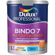 Dulux Professional Bindo 7 Экстрапрочная 4.5 л белая