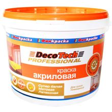 Decotech Professional 3 л супербелая