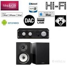 Teac AI-101DA Onkyo D-055 Black-Black