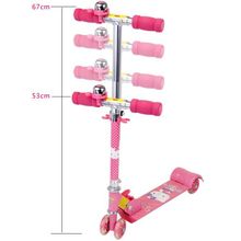 Mesuca Самокат четырехколесный со звонком HELLO KITTY HСA21187