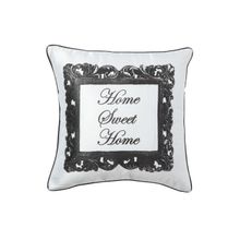 Подушка с надписью home sweet home