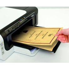 Бумага для струйного и лазерного принтера бежевый мрамор А4 90 г. 50 листов Дизайн