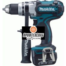 Makita Дрель-шуруповерт аккумуляторная ударная Makita DHP444RFE 182622