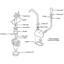 Whale Ремкомплект для ручной помпы Whale Flipper Pump Mk 4 AK0405 для модели GP0418