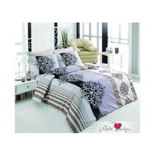 Ortum Постельное белье КПБ Tugra Цвет: Серый (2 сп. евро)