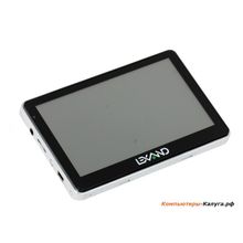 Портативный GPS навигатор LEXAND SL-5750 5 ДИЗАЙН iPhone 4, ОЗУ ПЗУ 128Мб 4Гб, SiRFatlasV™ 600Mhz, Навител 5.0, глянцевый корпус в стиле «iPhone 4»