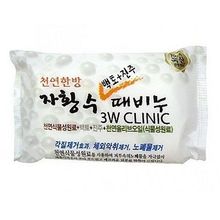 Мыло для лица и тела очищающее на основе жемчуга 3W Clinic Dirt Soap Pearl 150г