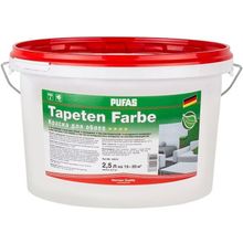 Пуфас Tapeten Farbe 2.5 л белая