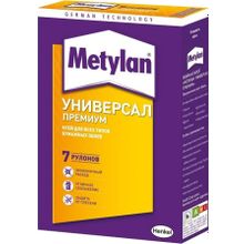 МЕТИЛАН Универсал Премиум клей обойный (150г)   METYLAN Универсал Премиум клей бумажных обоев (0,15кг)