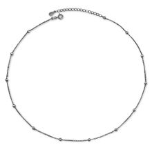 Колье-цепь с родированием (арт. 82076-4)