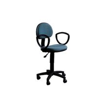 Бюрократ (BURO) Кресло офисное CH-213AXN ткань черно-синяя 12-191