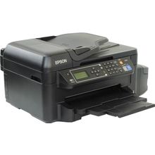 Принтер   Epson L655 (A4, струйное МФУ, факс, 33 стр мин,  4800  optimized  dpi, 4краски,USB2.0,ADF,WiFi,сетевой,двуст.печать)