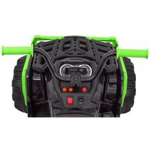 Детский квадроцикл Grizzly ATV 4WD Green Black 12V с пультом управления - BDM0906-4