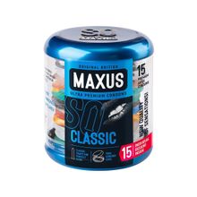 Maxus Классические презервативы в металлическом кейсе MAXUS Classic - 15 шт.