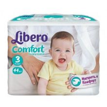 Libero Comfort 3 (4-9 кг) 44 шт.