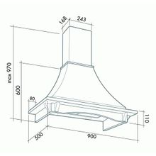 FALMEC NINFEA TULIP 90 (600) S