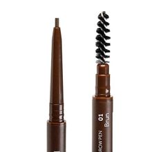 Ультратонкий карандаш для бровей #01 цвет Коричневый Provoc Svelte Precision Tip Brow Pen Brun