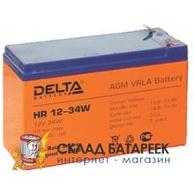 Аккумулятор Delta HR12-34W