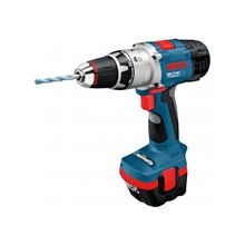 Дрель аккумуляторная ударная BOSCH GSB 12-2 (06019A7500) (12В, БЗП-13мм, 2скор, 60 нм, 2.7кг, 2акк-1.5Ач, кейс)