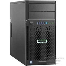 Hp Сервер E ProLiant ML30 Gen9 E3-1220v6 Hot Plug Tower 4U Xeon4C 3.0GHz 8MB 1x8GB1UD 2400 B140i ZM RAID 0 1 10 5 2x1TB 4 LFF DVD-RW iLOstd no port 1NFan 2x1GbEth 1x350W N 873231-425