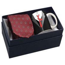 Подарочный набор для мужчины: чашка и галстук «Утро джентльмена»